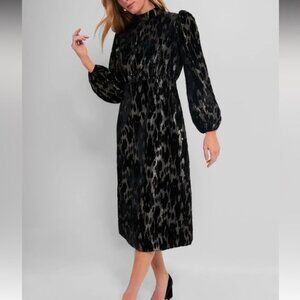 Pomander Place / Tuckernuck Metallic Velvet Burnout Gilly Dress NWT Size 6